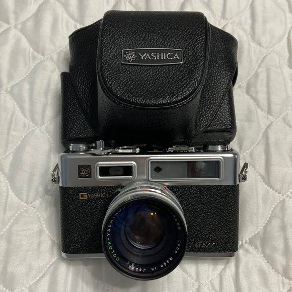 Yashica Camera with Case